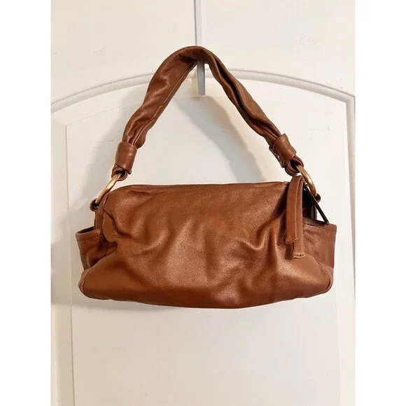 Vintage Coach Parker Shoulder Bag Leather Brown - Picture 1 of 10